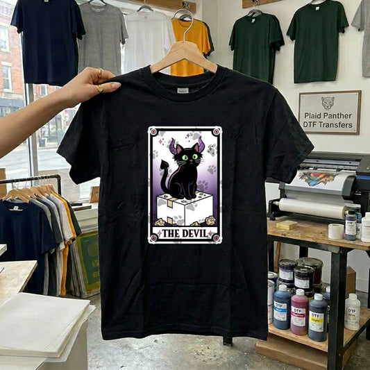 The Devil Kitty Card