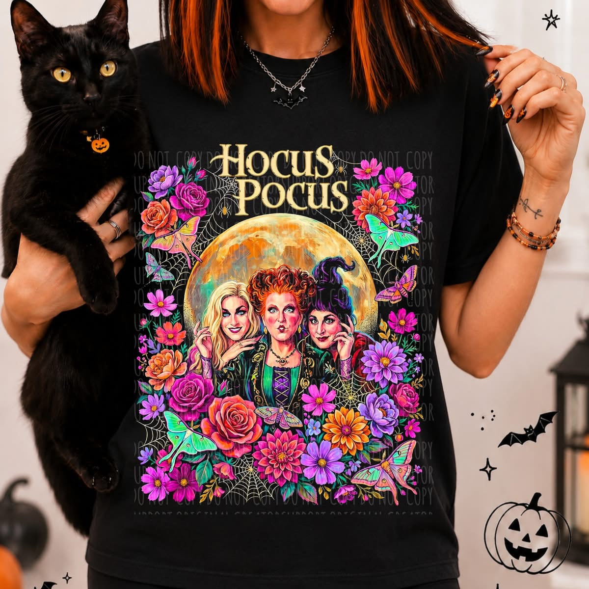 Hocus Pocus BLK tee