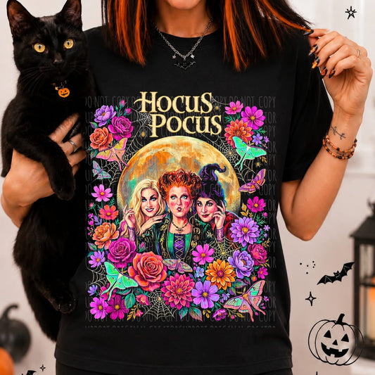 Hocus Pocus BLK tee