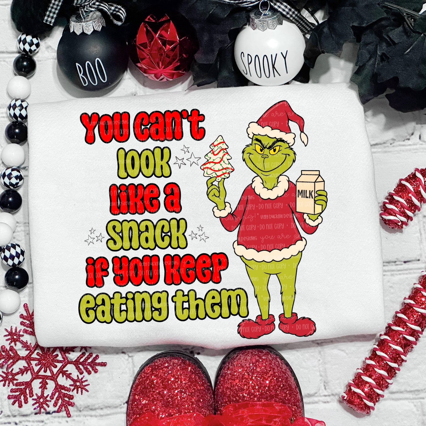 You Can’t Look Like a Snack