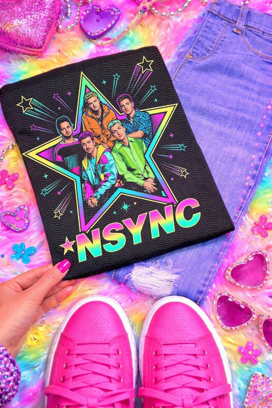 NSYNC *Black Tee Only*