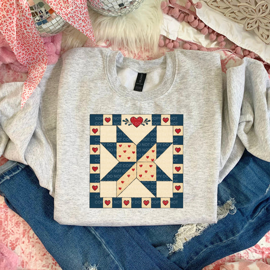 Folk Art Star Quilt