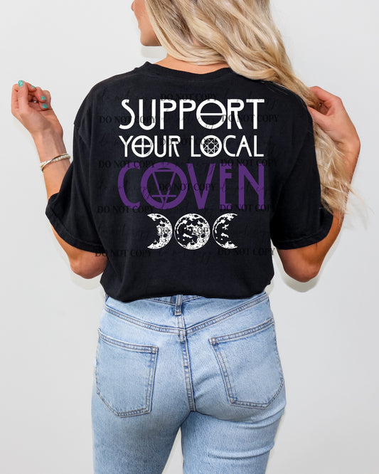 Local coven (white and purple)