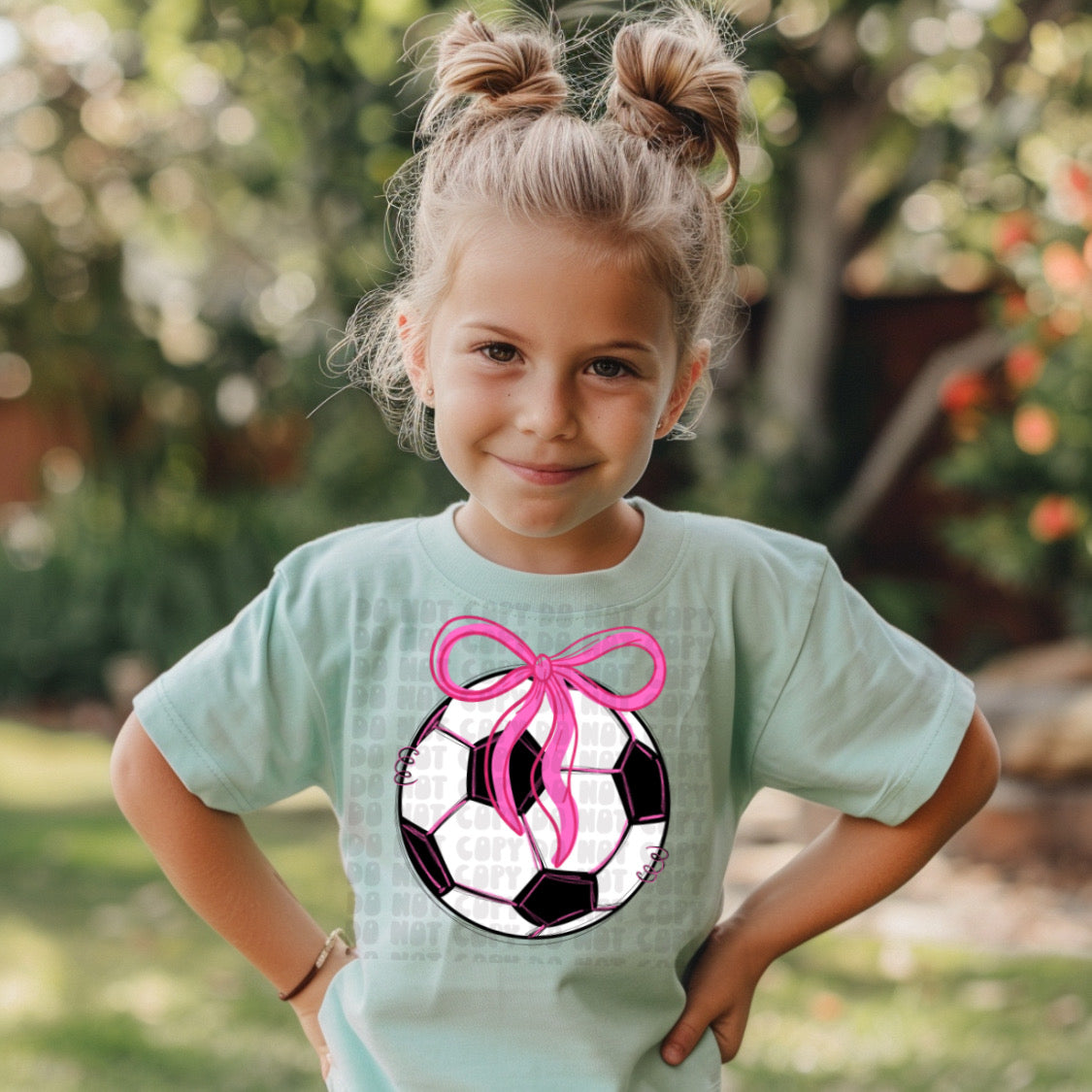Soccer Ball Bow