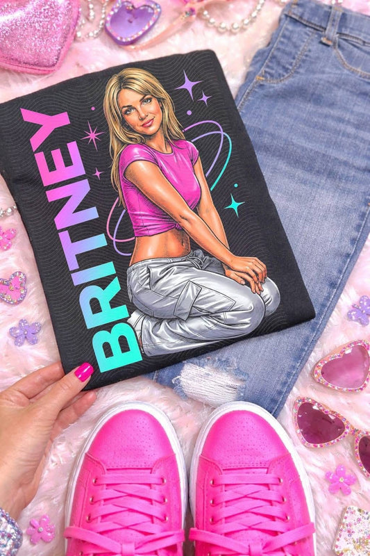 Britney *Black Tee Only*