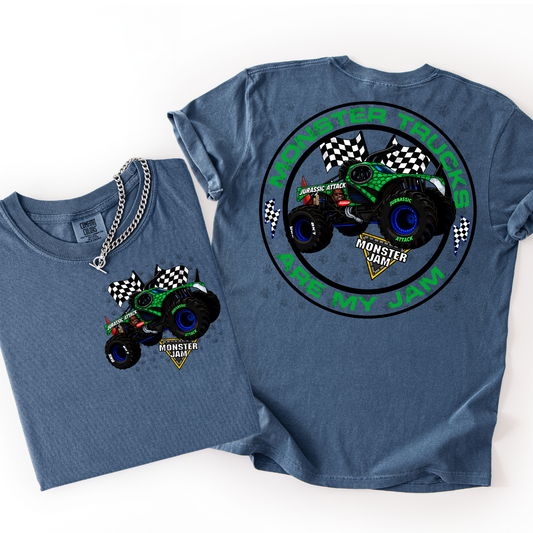 Monster Trucks Are My Jam Jurassic Attack