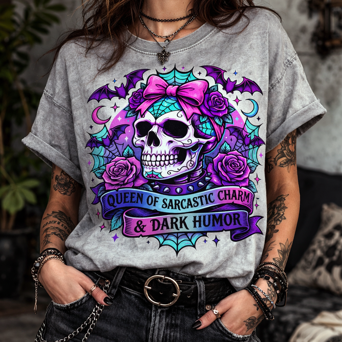Sarcastic Charm and Dark Humor