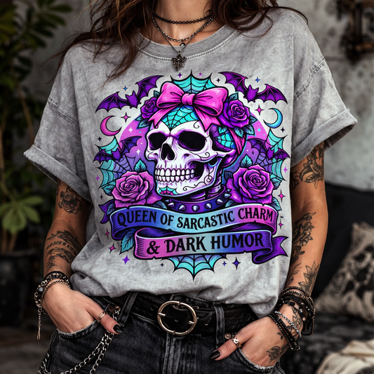 Sarcastic Charm and Dark Humor