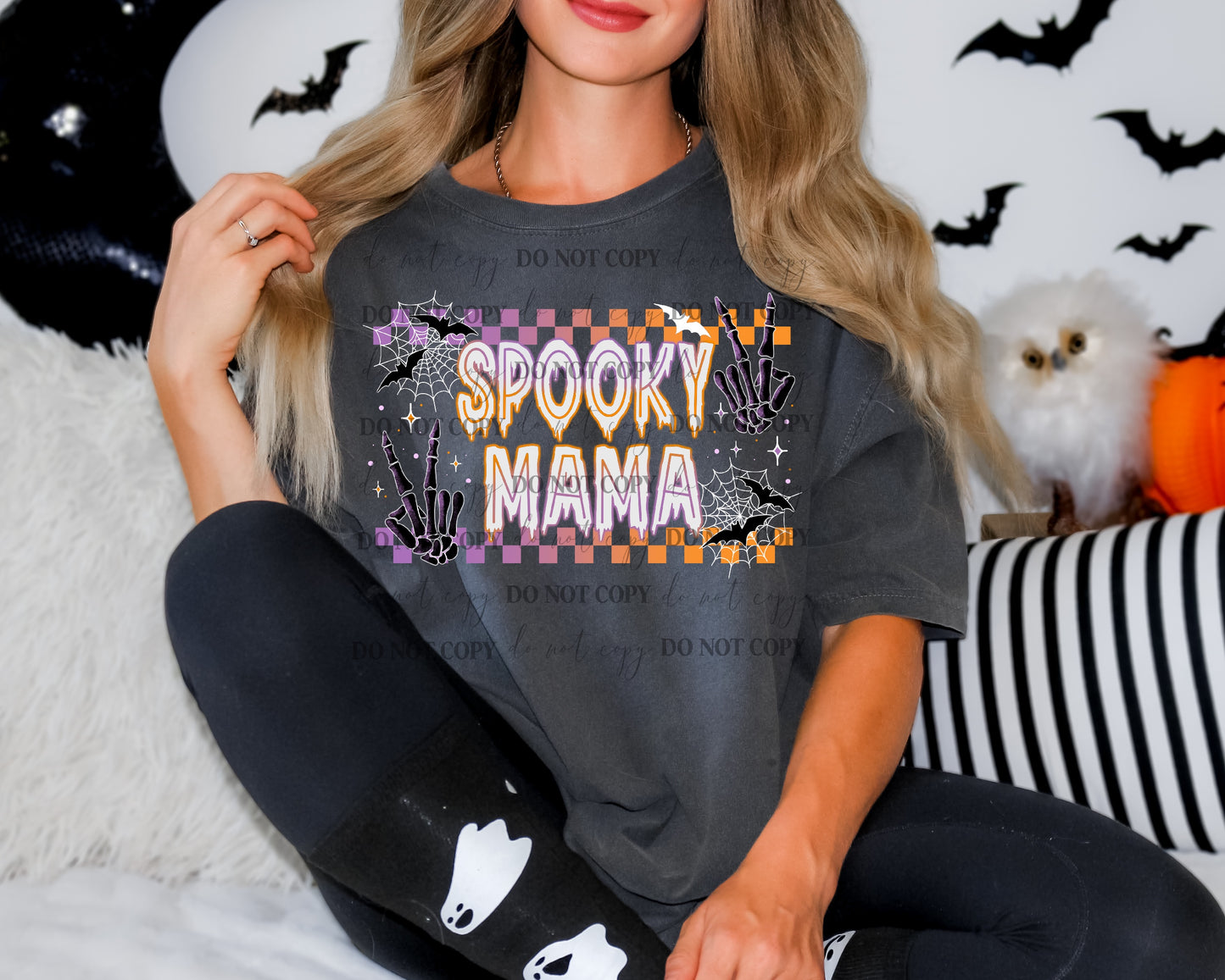 Spooky mama (white)