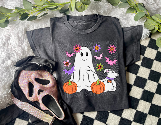 Flower Ghost Dog