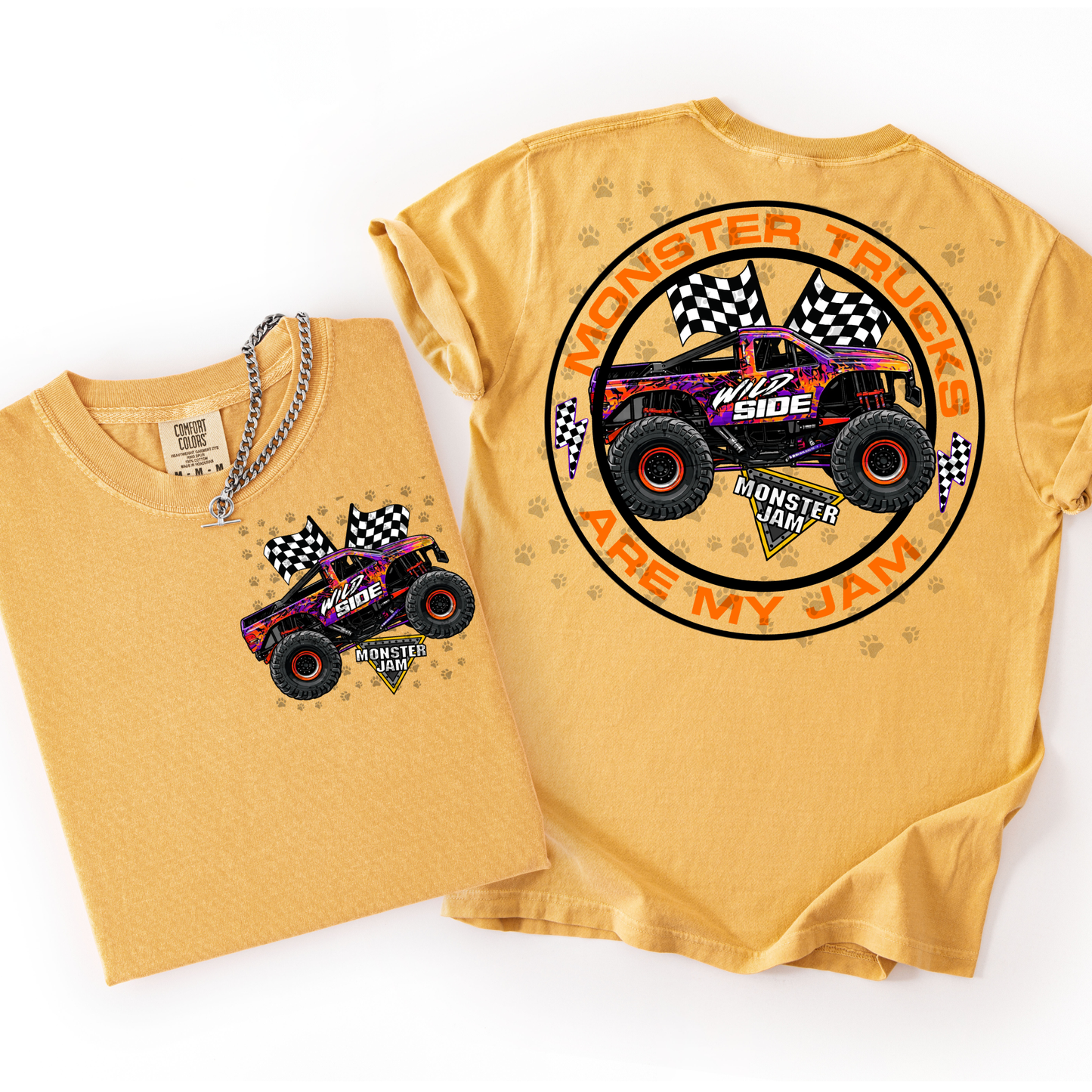 Monster Trucks Are My Jam Wild Side