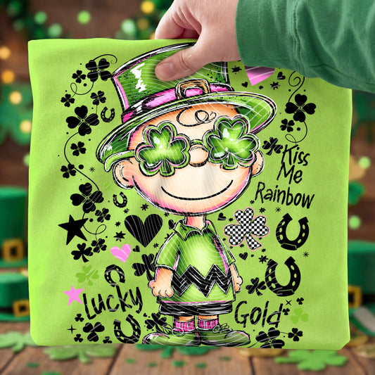 Lucky Clover Cartoon Character