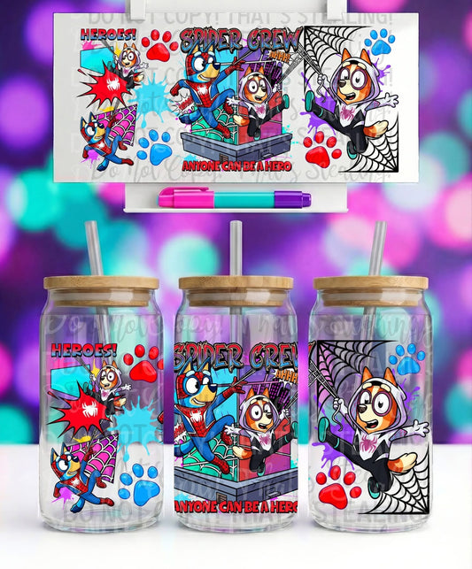Blue Spider Crew UV