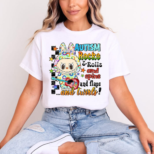 Labubu Autism Rocks