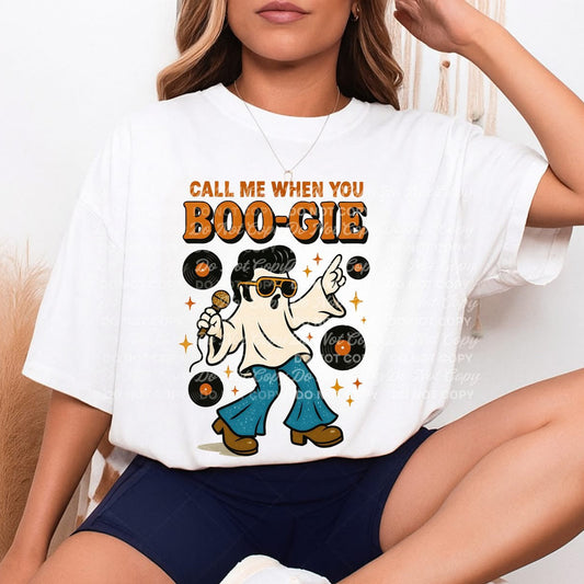 Call Me When You Boo-gie