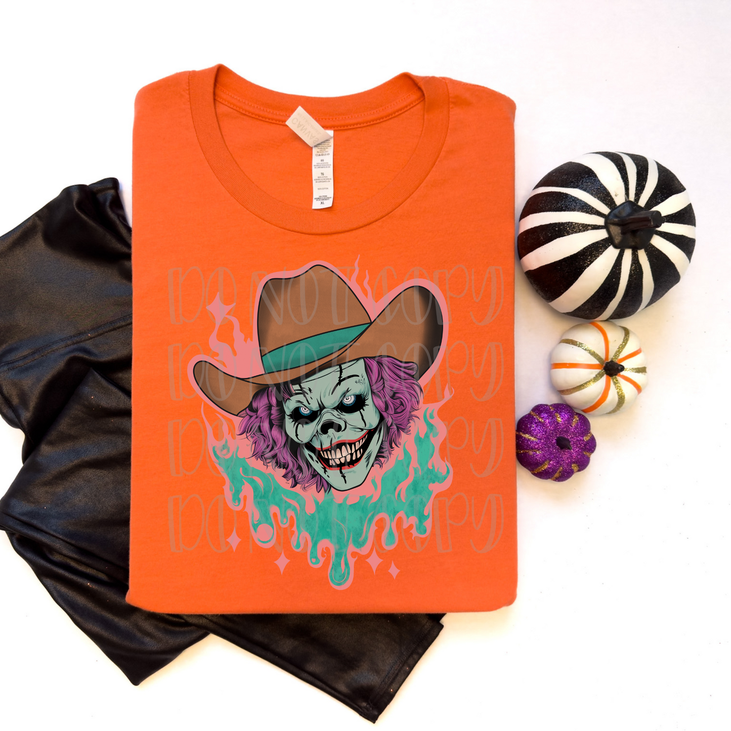 Cowboy Clown Flames