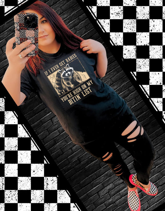 If I Ever (blk tee)
