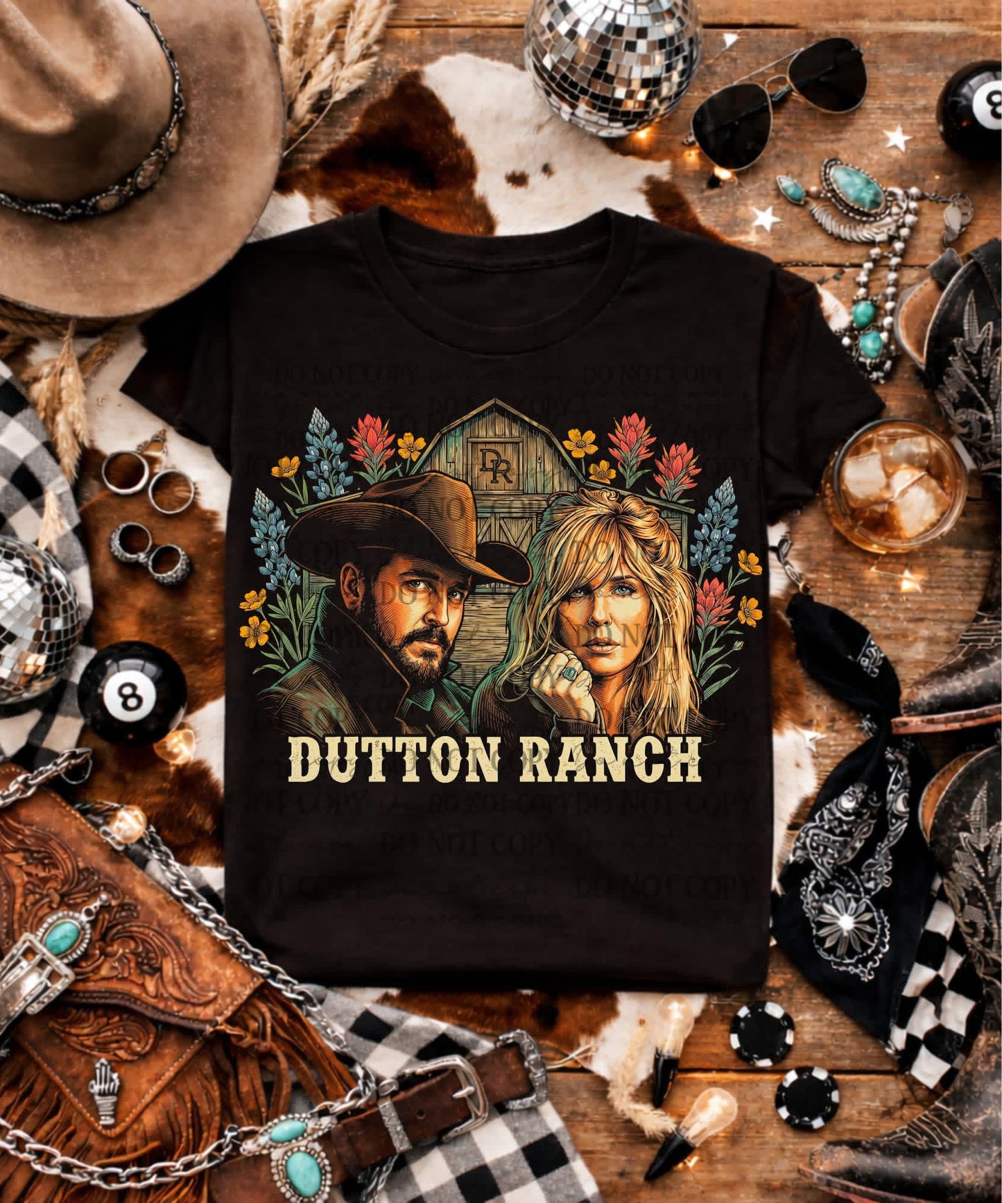 Dutton Blk Shirt