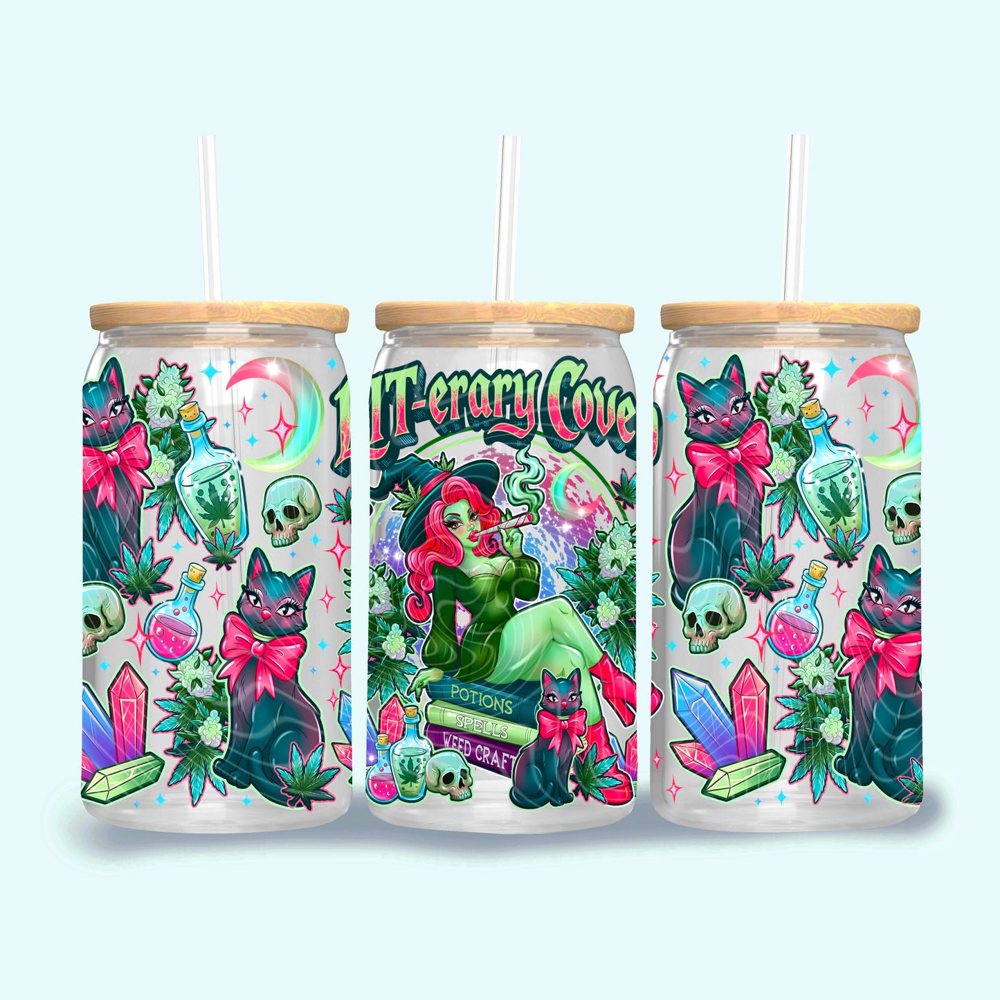 Lit-erary Coven 16 oz uvdtf