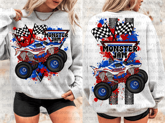 Megalodon RWB Front Back