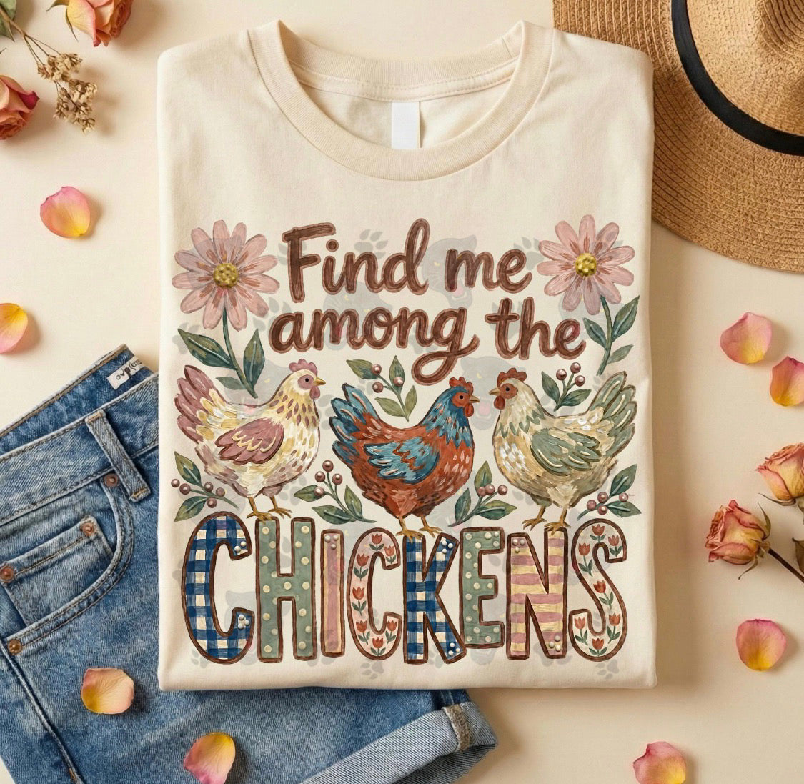 Find Me Among the Chickens