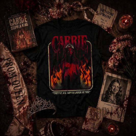 Carrie Blk Tee