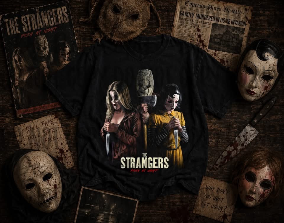 The Strangers Prey at Night Blk Tee