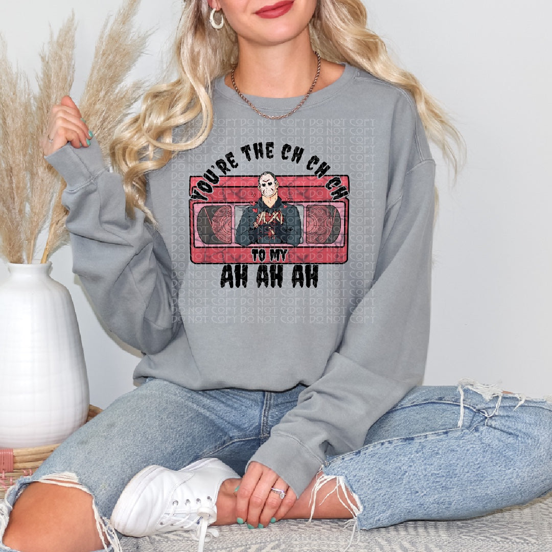 Pink VHS Plaid Panther DTF Transfers