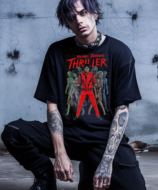 MJ Thriller Blk Tee