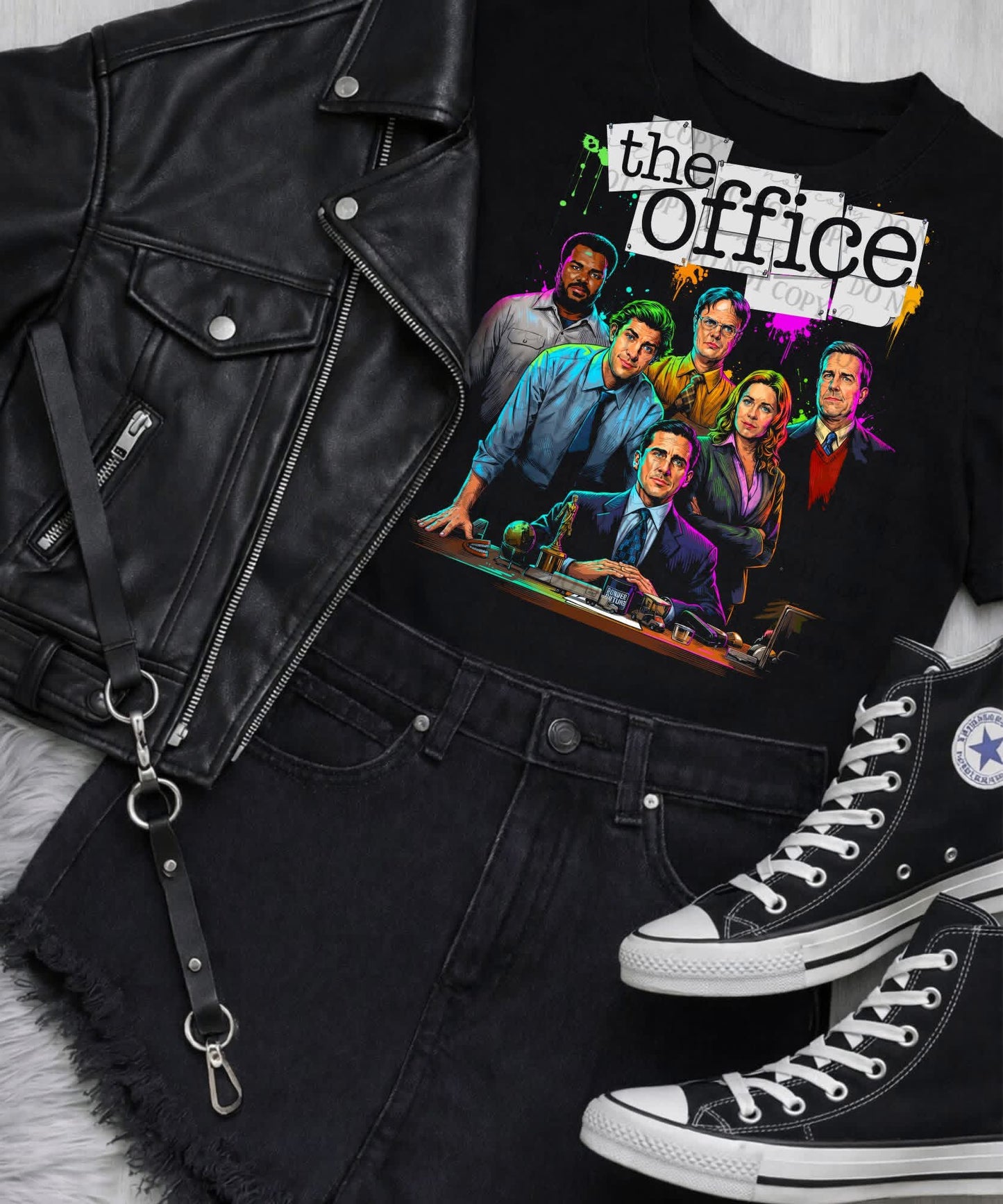 The Office Blk Shirt