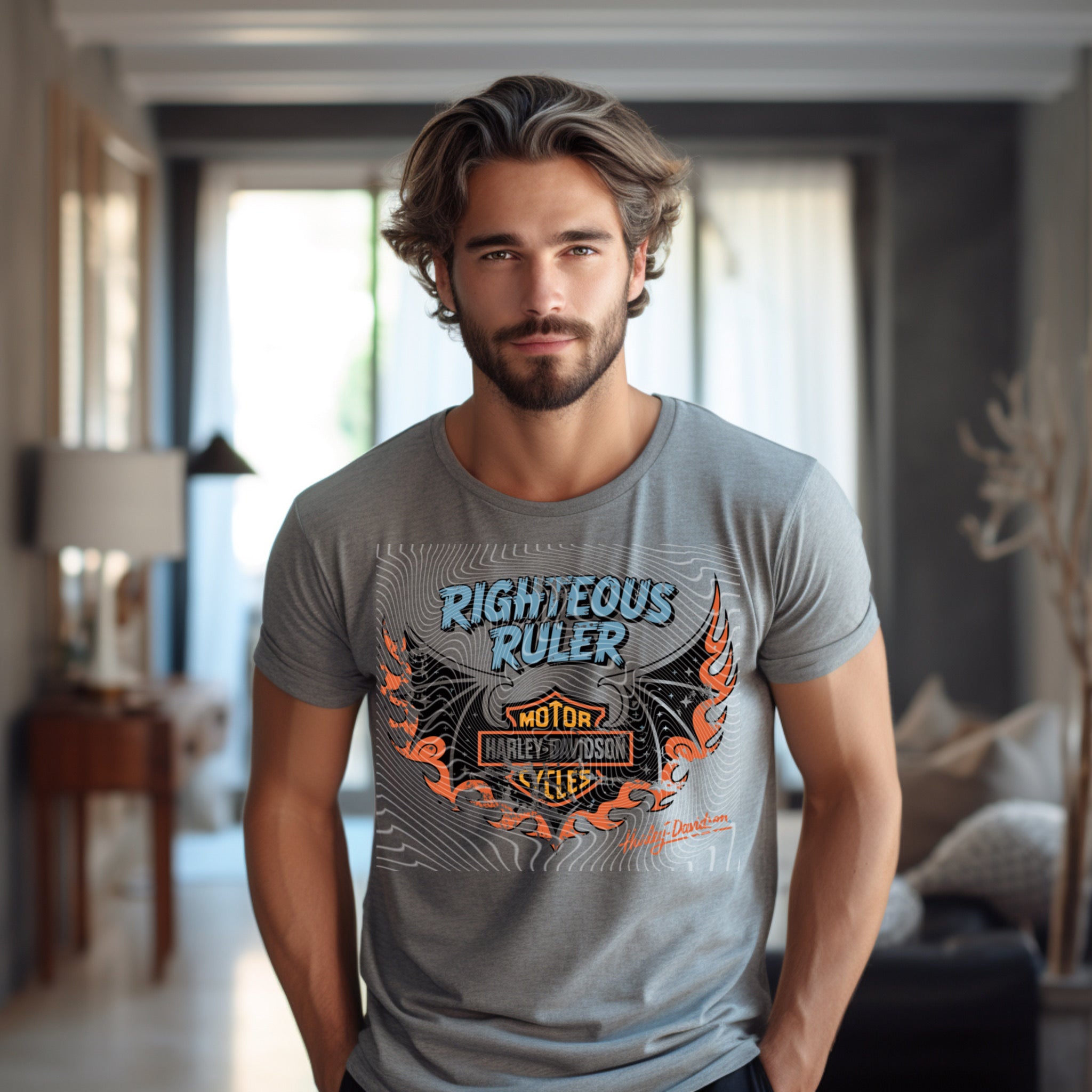 Righteous Ruler – Plaid Panther DTF Transfers