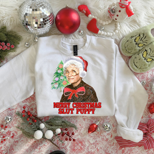 Merry Christmas Slut Puppy