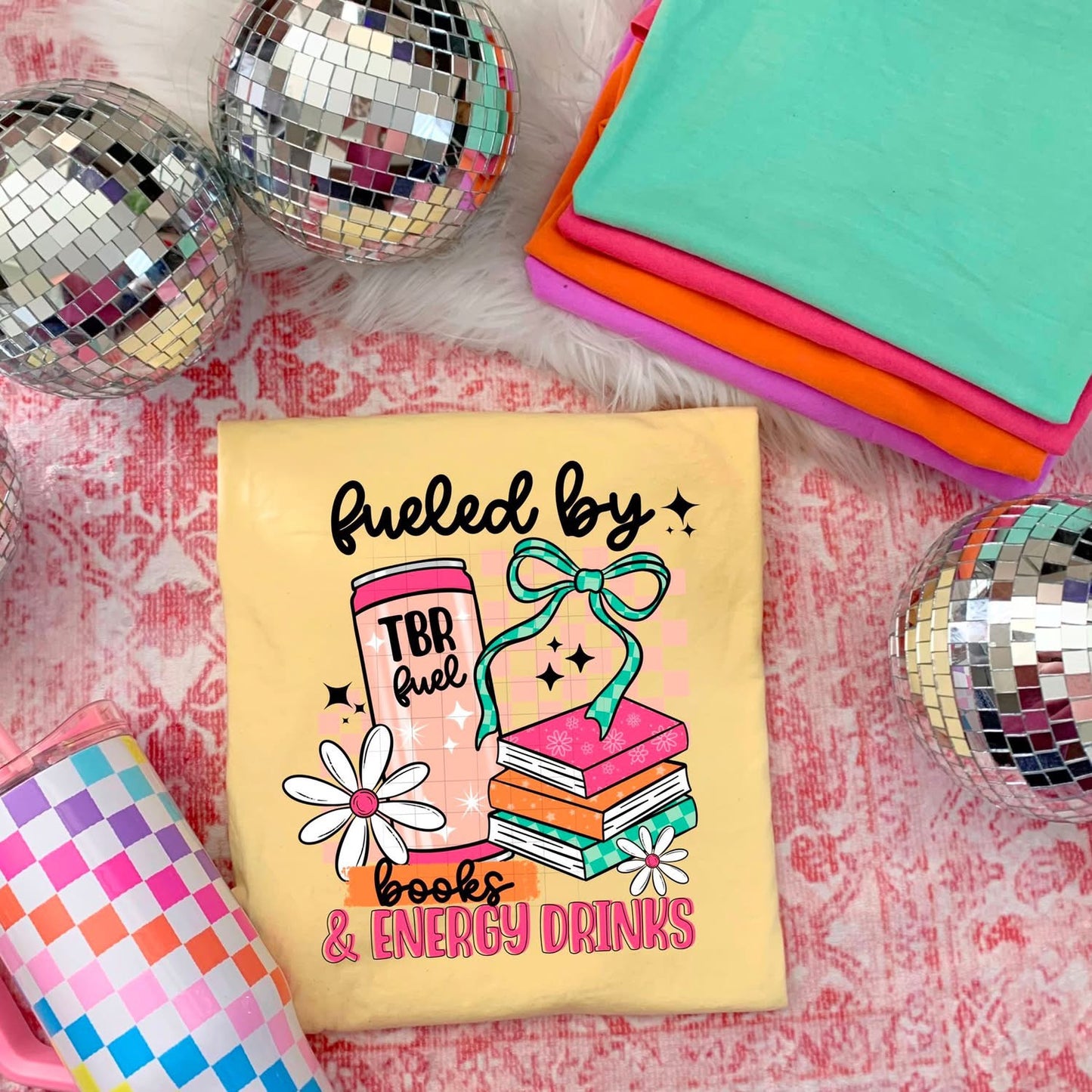 Books and Energy Drinks