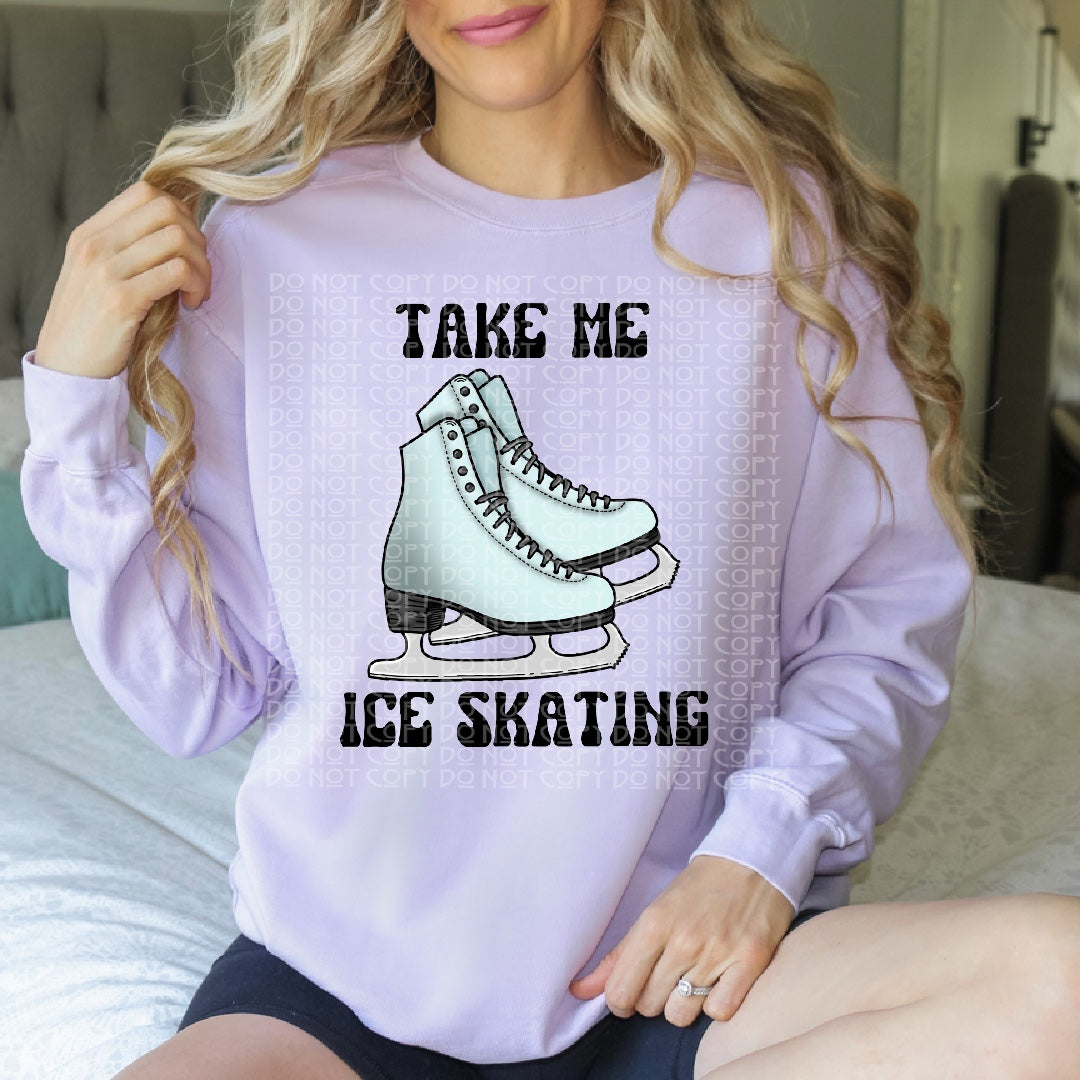 Ice skating