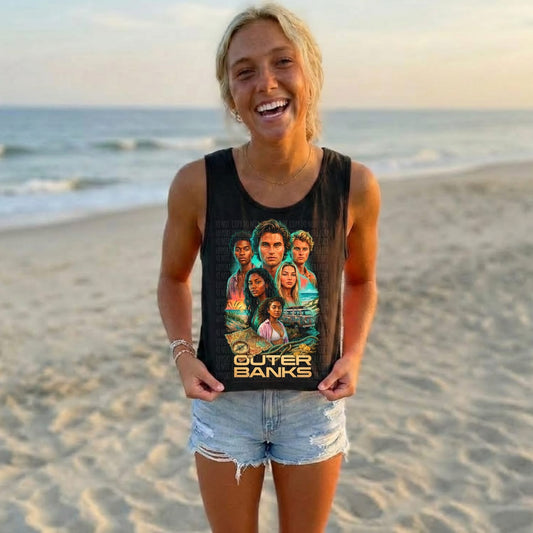 Outer Banks Blk Tee