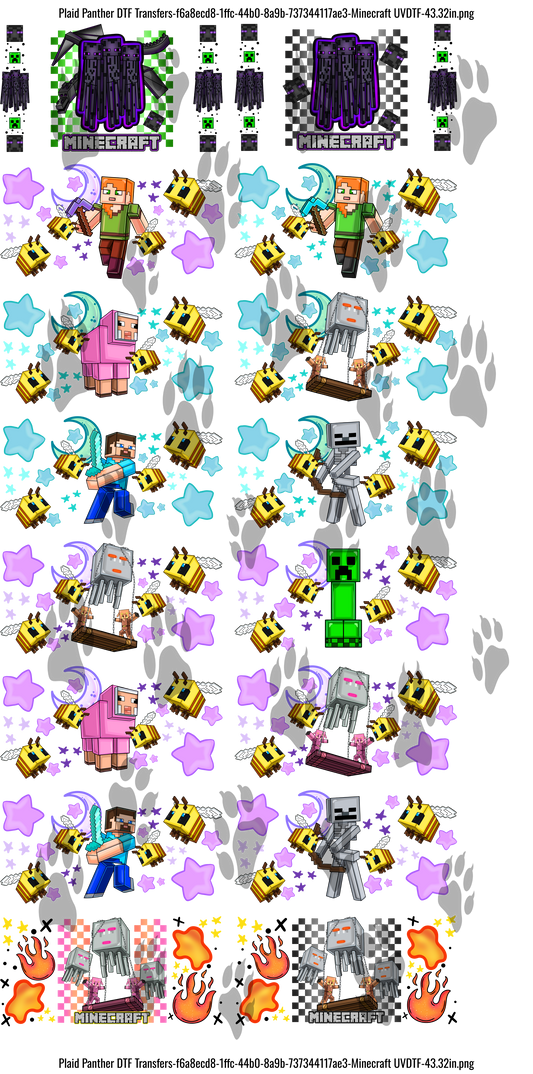 Mine themed uv gangsheet