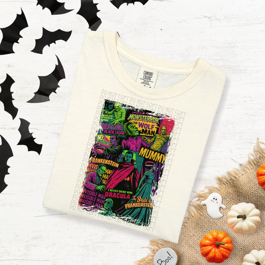 Classic Monsters Collage