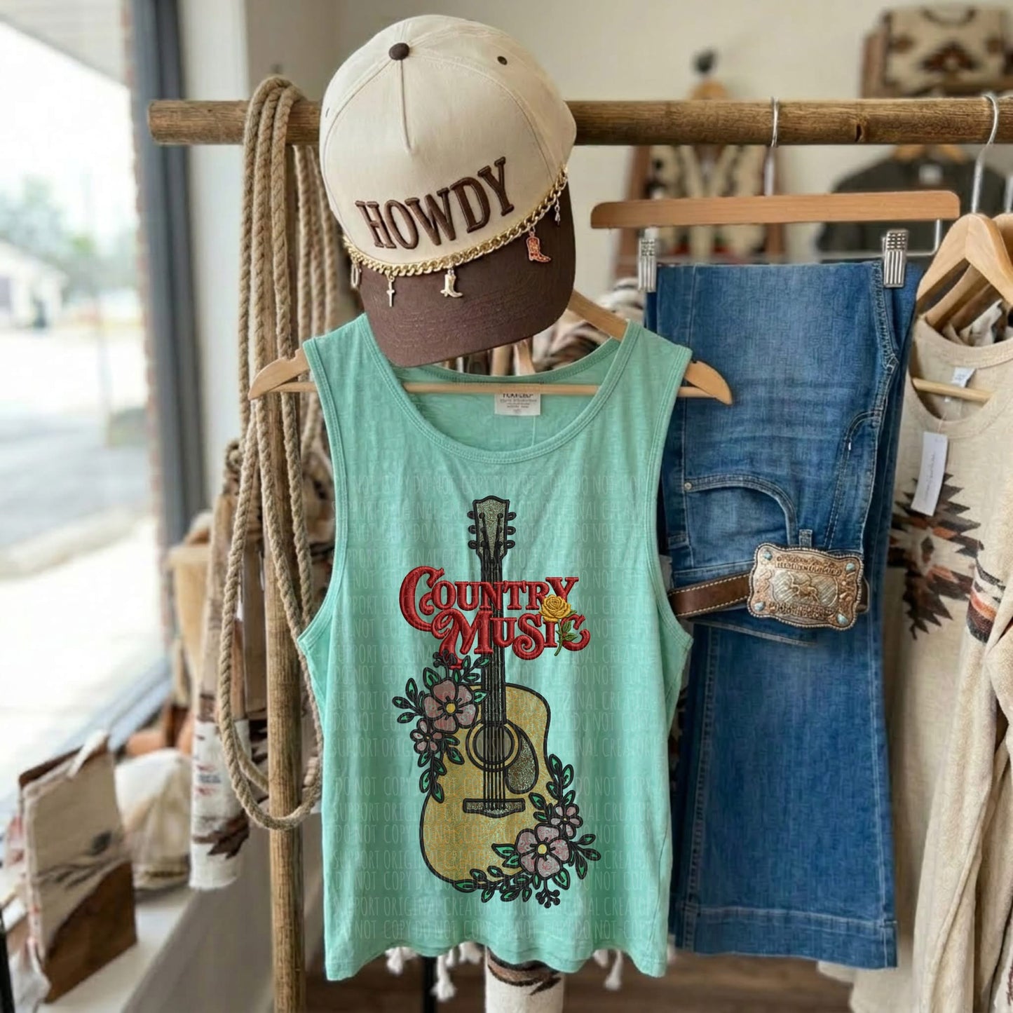 Floral Country Music