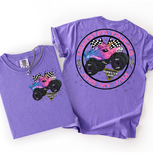 Monster Trucks Are My Jam Sparkle Smash