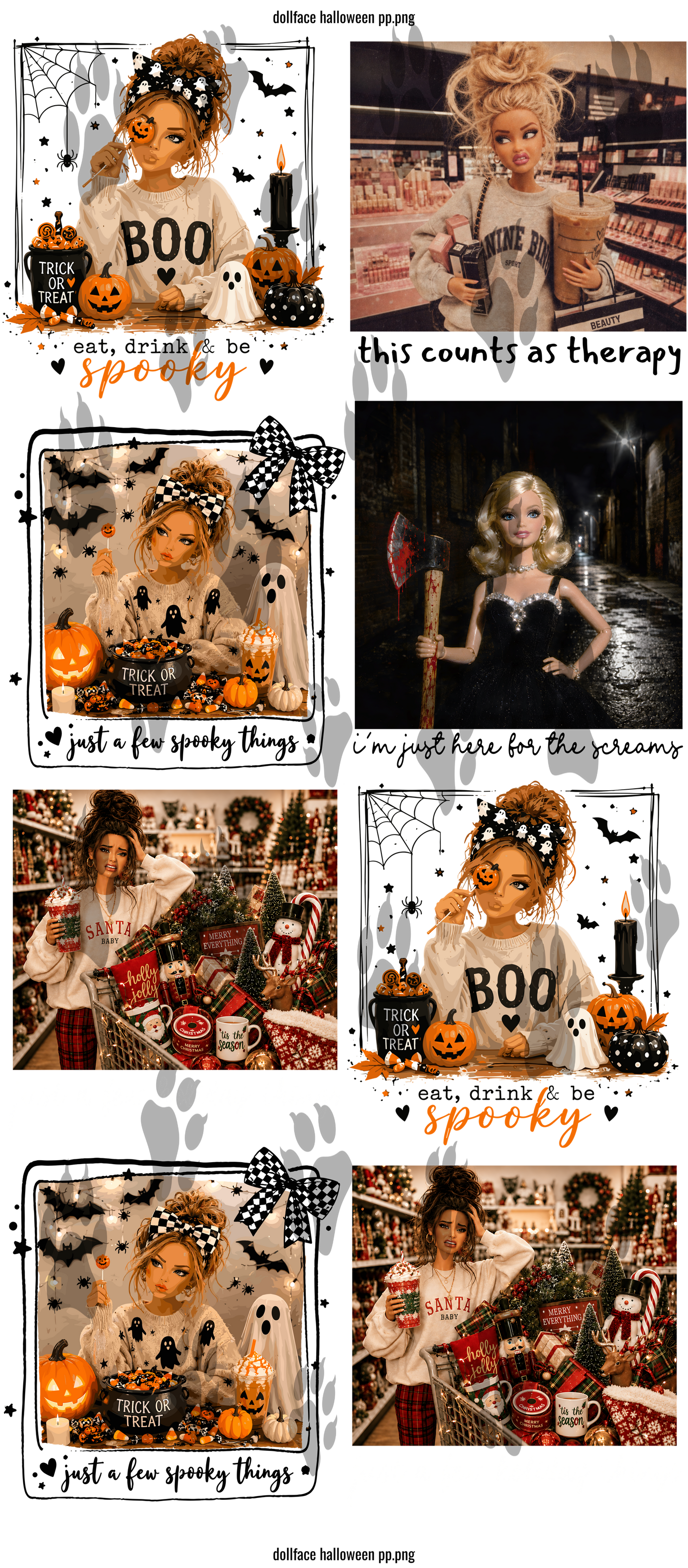 Fall Disgusted Doll Meme