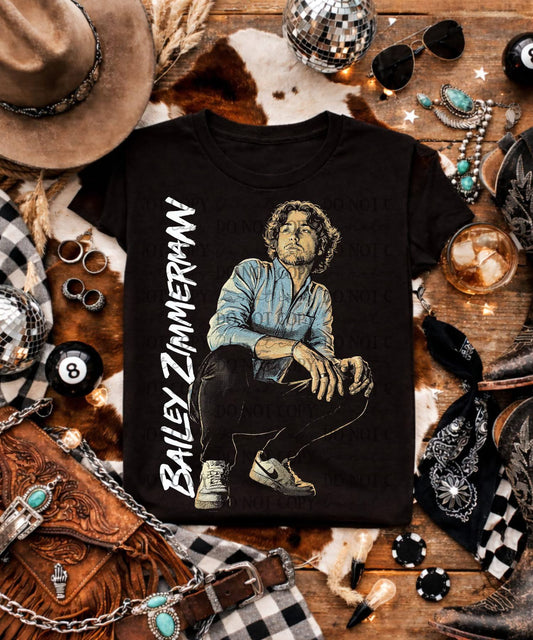 Bailey*Black Tee Only*