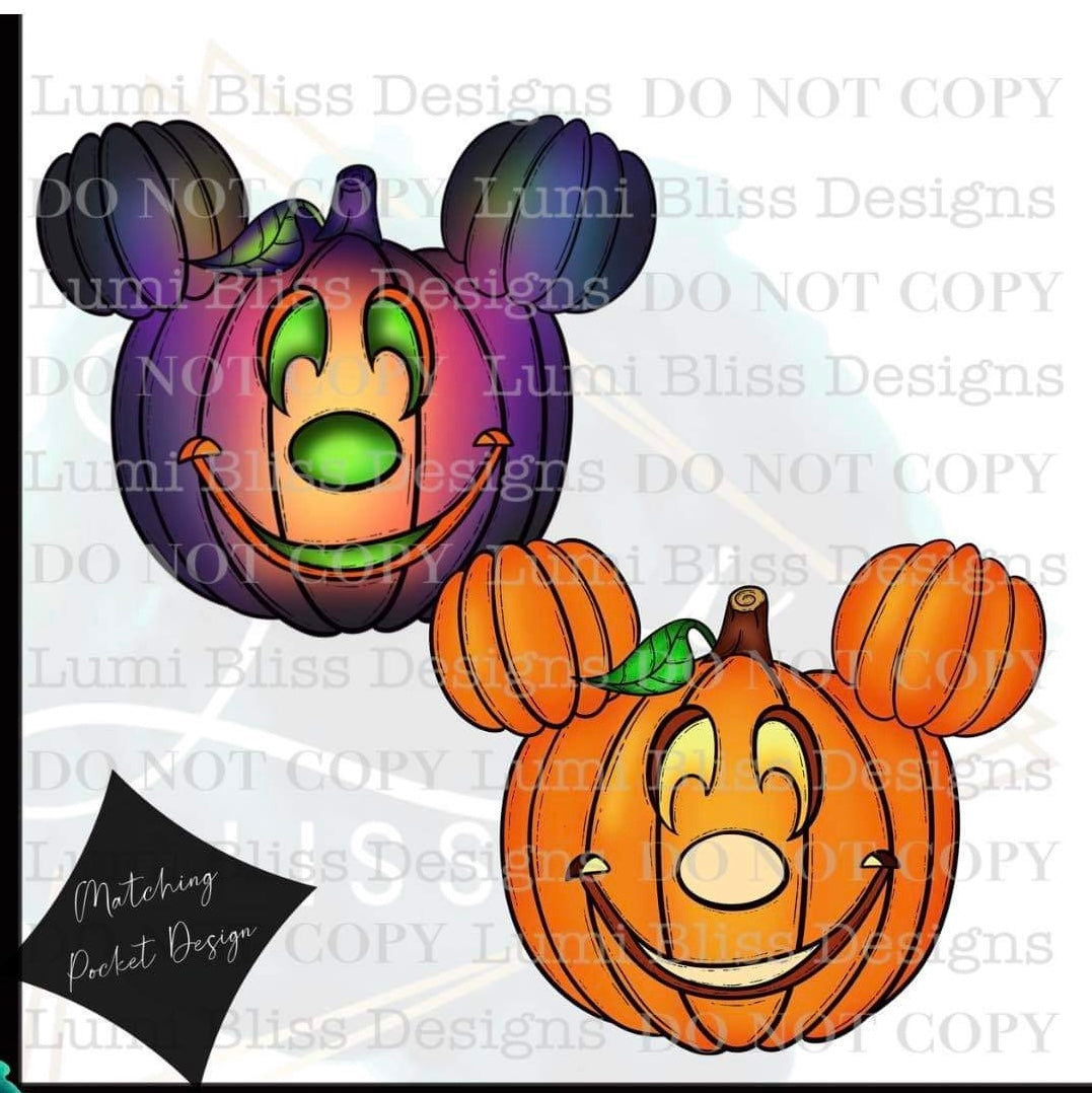 Orange Mouse Pumpkin