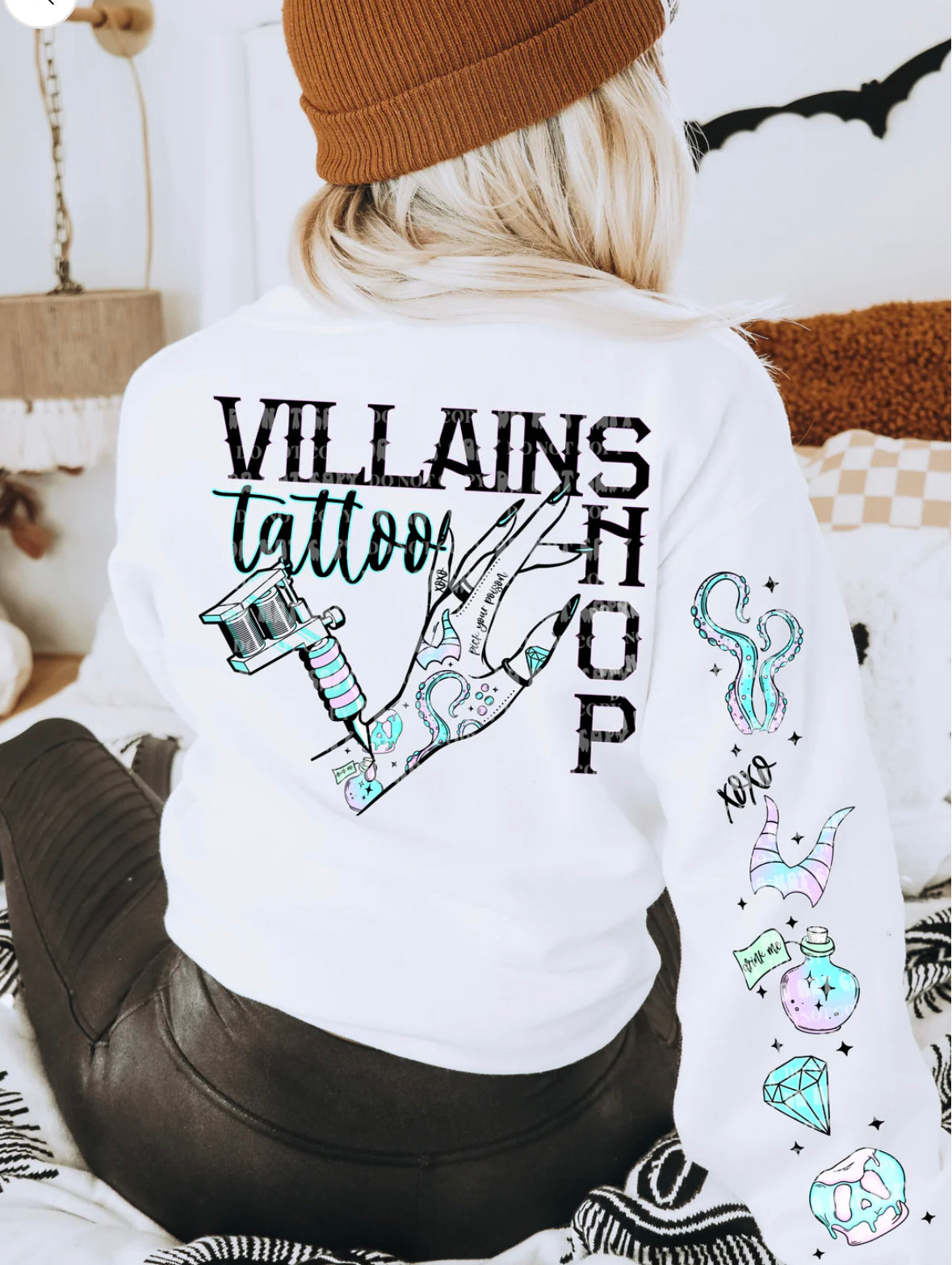 Villains Tattoo Shop Sleeves