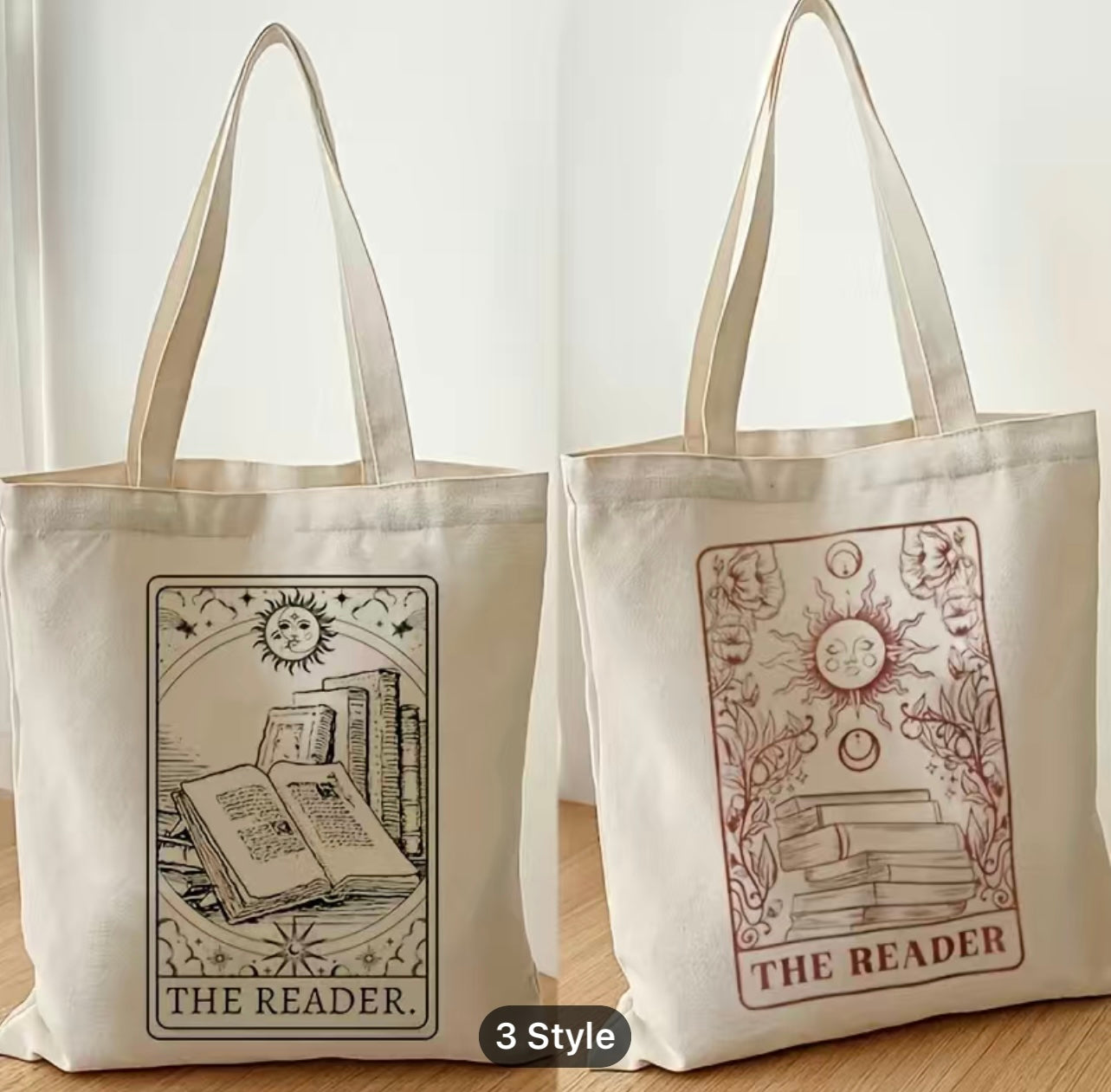 The Reader Canvas Bag