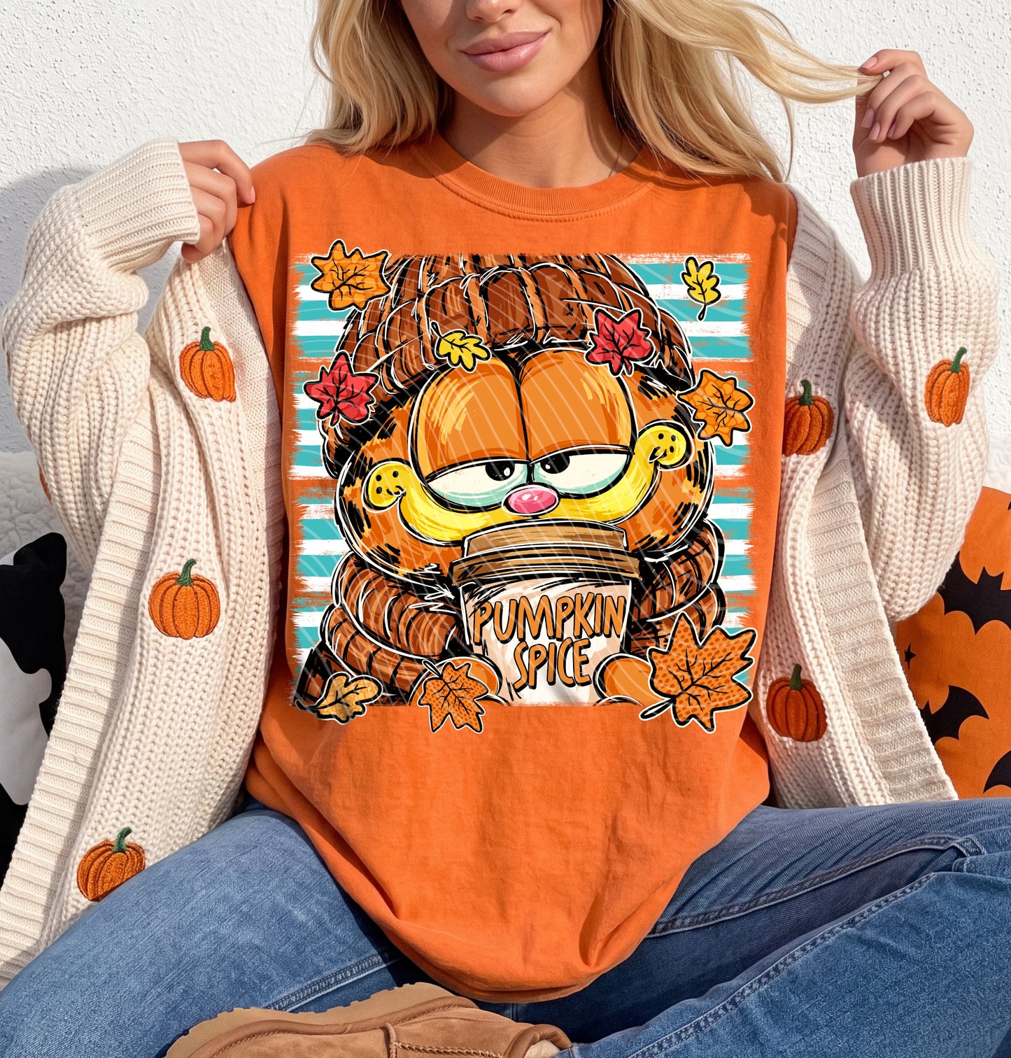 Garfield Autumn Leaf