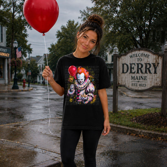 Girly Pennywise Blk Tee