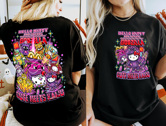 Hello Kitty and Friends Godzilla Cute Meets Kaiju