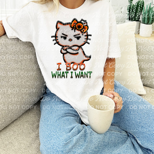 I Boo What I Want