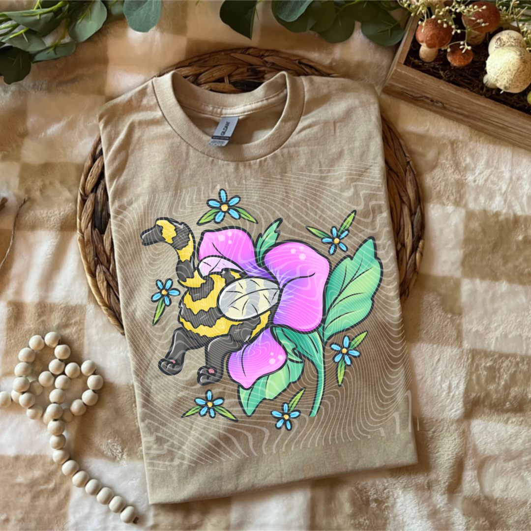 Cat Bee Butt – Plaid Panther DTF Transfers