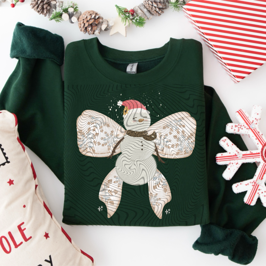 Snowman Bow